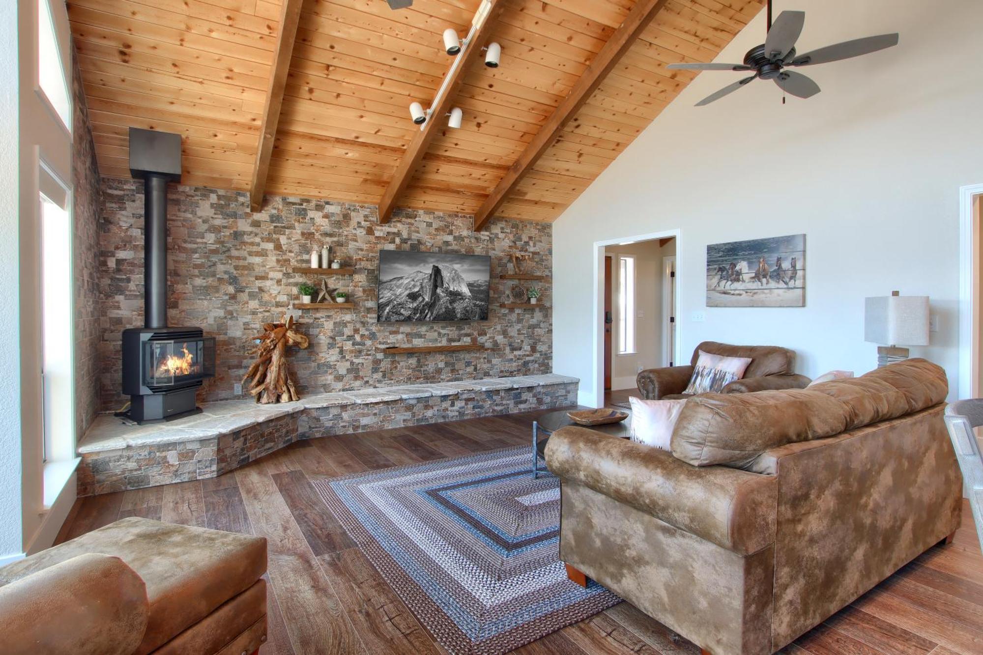 New! Yosemite Mountain Villa, Stunning Views -More Oakhurst Exteriér fotografie